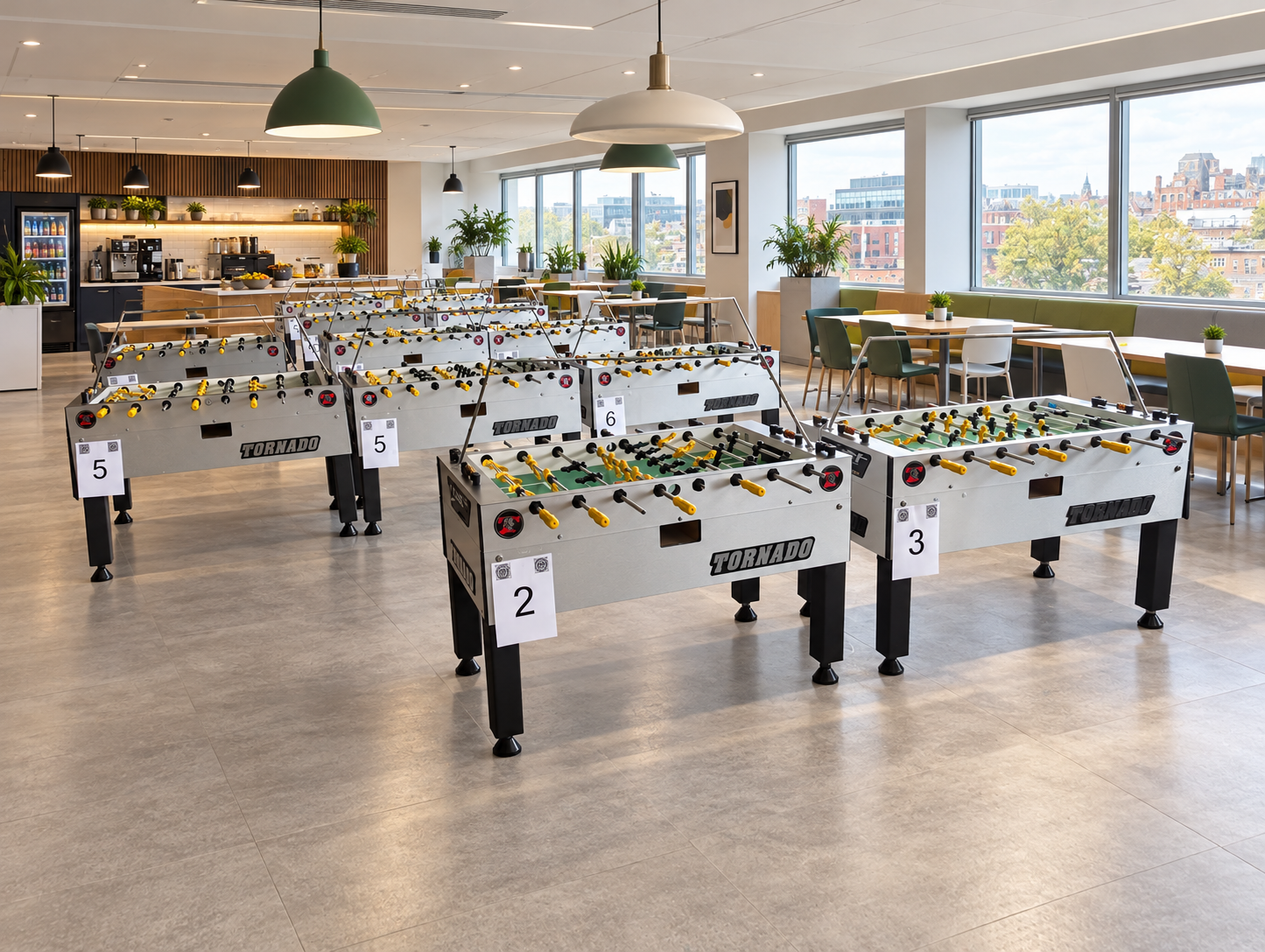 Hire table football tables